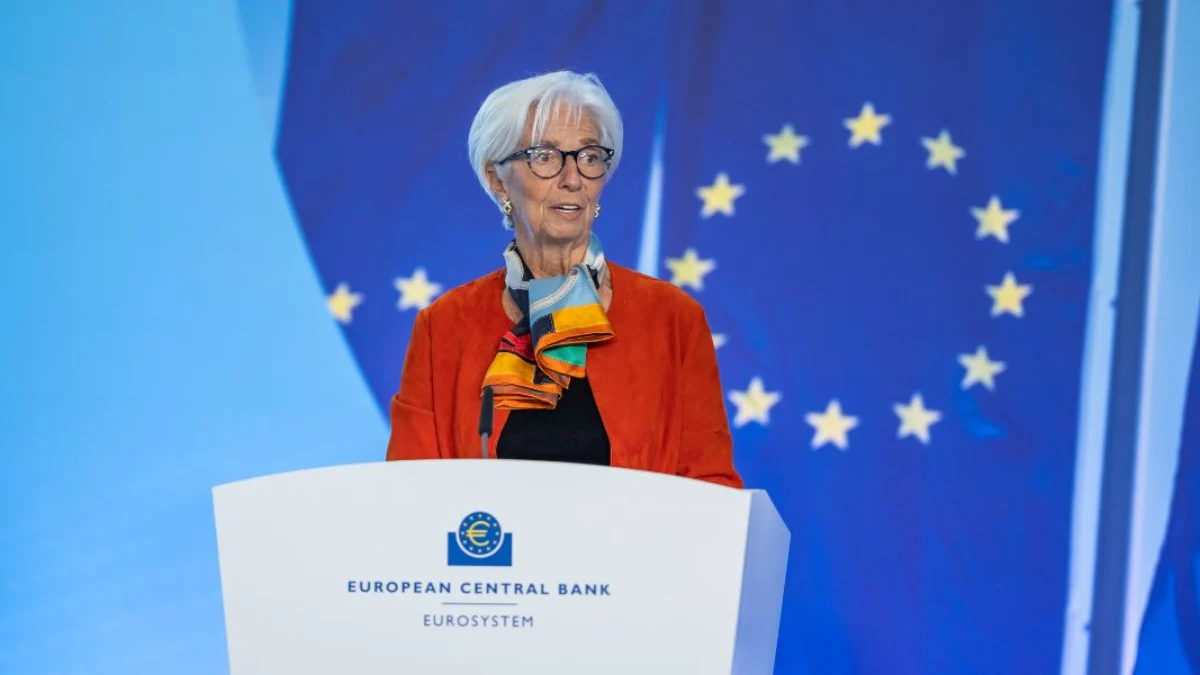 Christine Lagarde al parlamento europeo su riforme Draghi